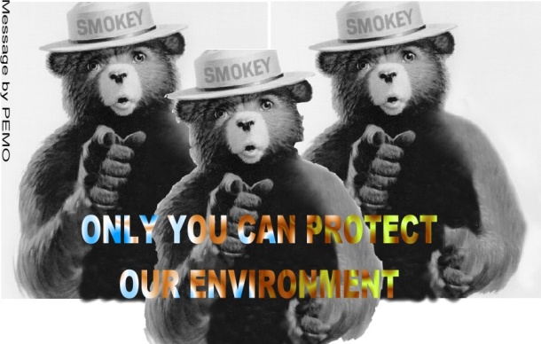 Only you can protect our Environment